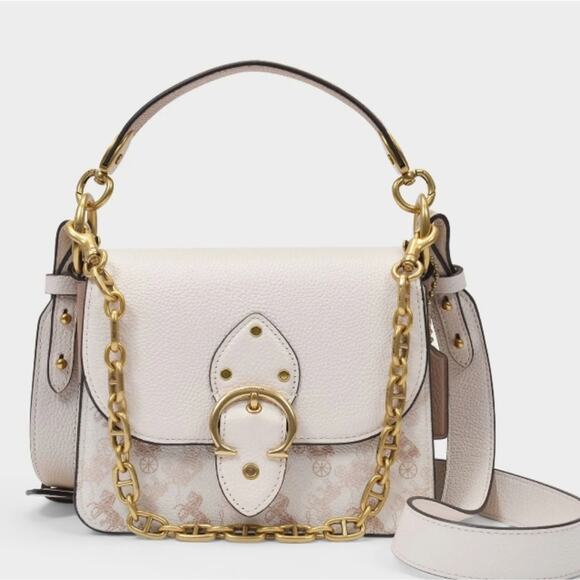 Coach Handbags - Coach Beat Shoulder Bag With Horse And Carriage Print